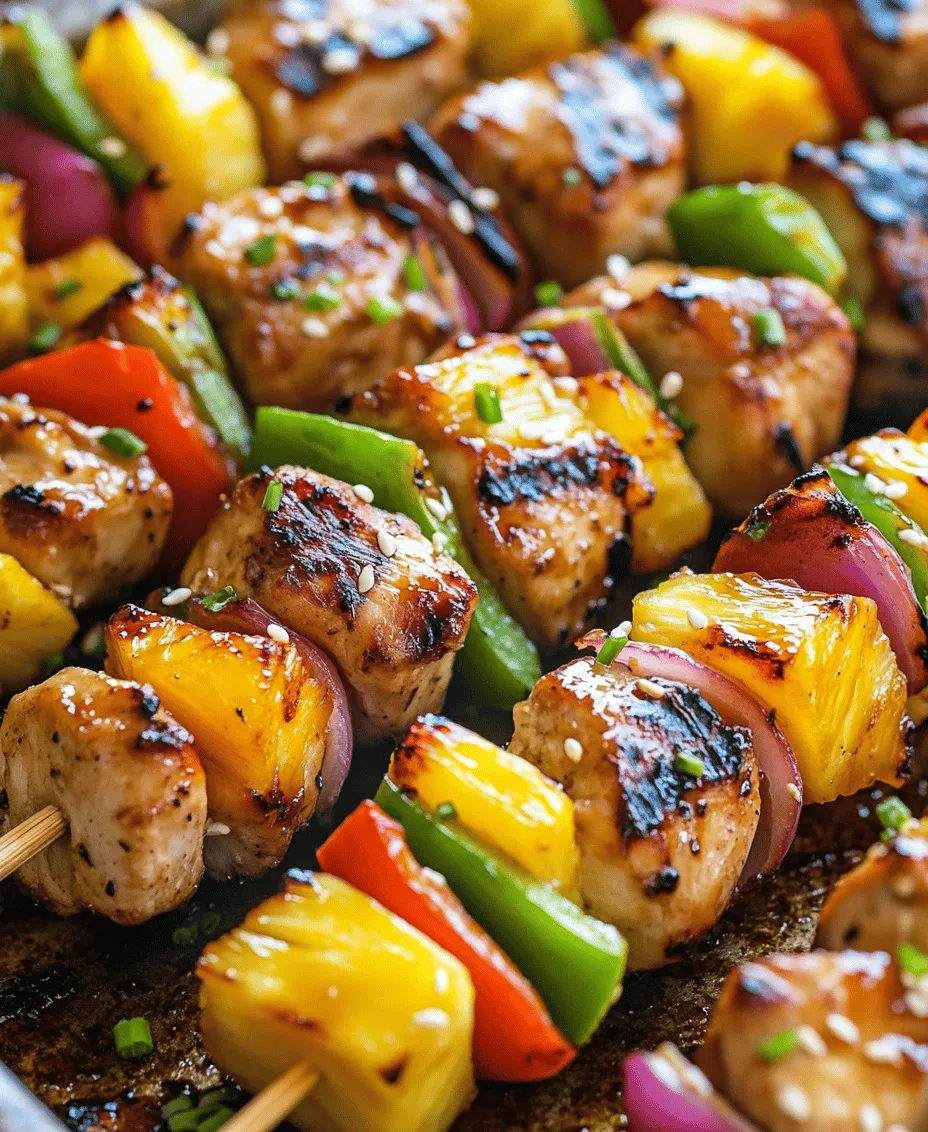 To truly appreciate the Pineapple Teriyaki Chicken Skewers, it’s essential to understand the role of each ingredient in crafting this culinary delight. Every component contributes to the dish’s overall flavor profile, ensuring a harmonious balance that will tantalize your taste buds.