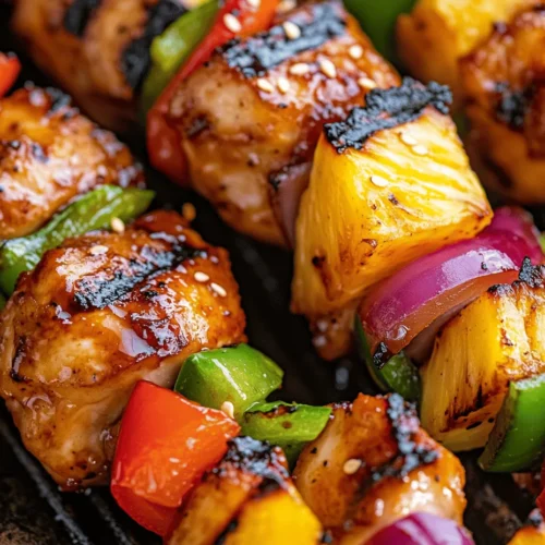 To truly appreciate the Pineapple Teriyaki Chicken Skewers, it’s essential to understand the role of each ingredient in crafting this culinary delight. Every component contributes to the dish’s overall flavor profile, ensuring a harmonious balance that will tantalize your taste buds.