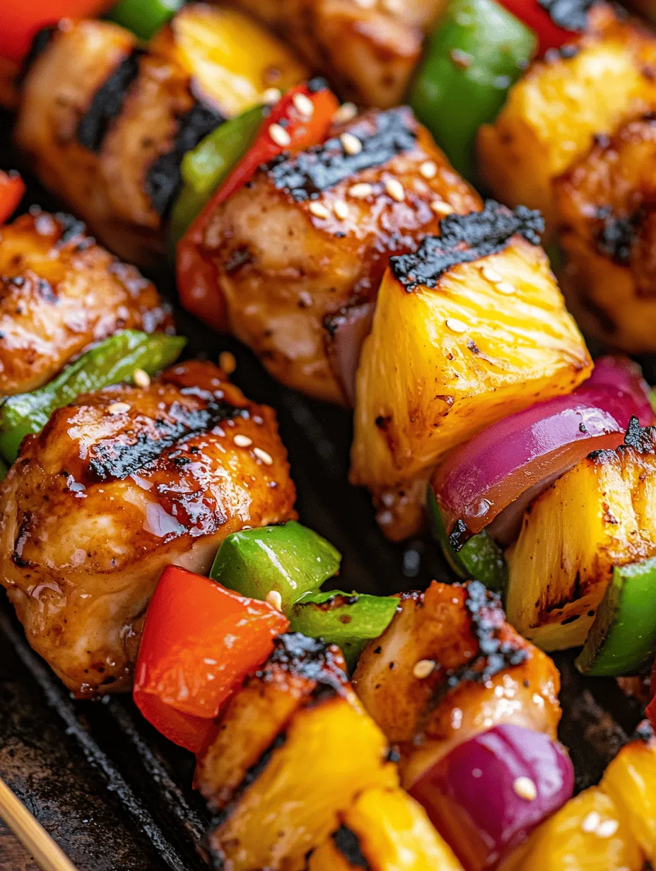 To truly appreciate the Pineapple Teriyaki Chicken Skewers, it’s essential to understand the role of each ingredient in crafting this culinary delight. Every component contributes to the dish’s overall flavor profile, ensuring a harmonious balance that will tantalize your taste buds.