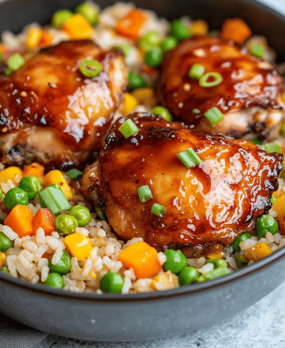 In today’s fast-paced world, finding a meal that is both quick to prepare and satisfying can be a challenge. Enter the One-Pan Bold Honey BBQ Chicken Rice, a delightful dish that checks all the boxes for a busy weeknight dinner. This recipe combines tender, juicy chicken thighs with fluffy rice, all enveloped in a rich and flavorful honey BBQ glaze. Not only is it delicious, but it also simplifies cleanup, as everything cooks together in a single pan.