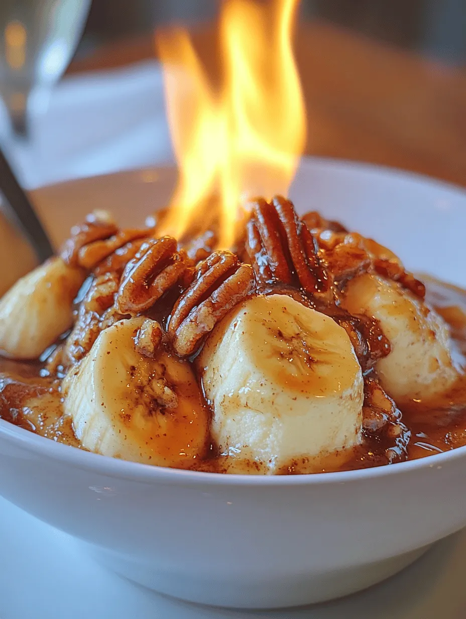 The allure of Bananas Foster is undeniable—a classic dessert that combines the rich flavors of caramelized bananas with decadent vanilla ice cream. This delightful dish, which is both comforting and adventurous, is a staple of New Orleans cuisine, celebrated for its warm, sweet notes and the theatricality of its flambé preparation. Whether you’re hosting a dinner party or simply indulging in a personal treat, Bananas Foster transforms ordinary bananas into a gourmet experience that tantalizes the taste buds.