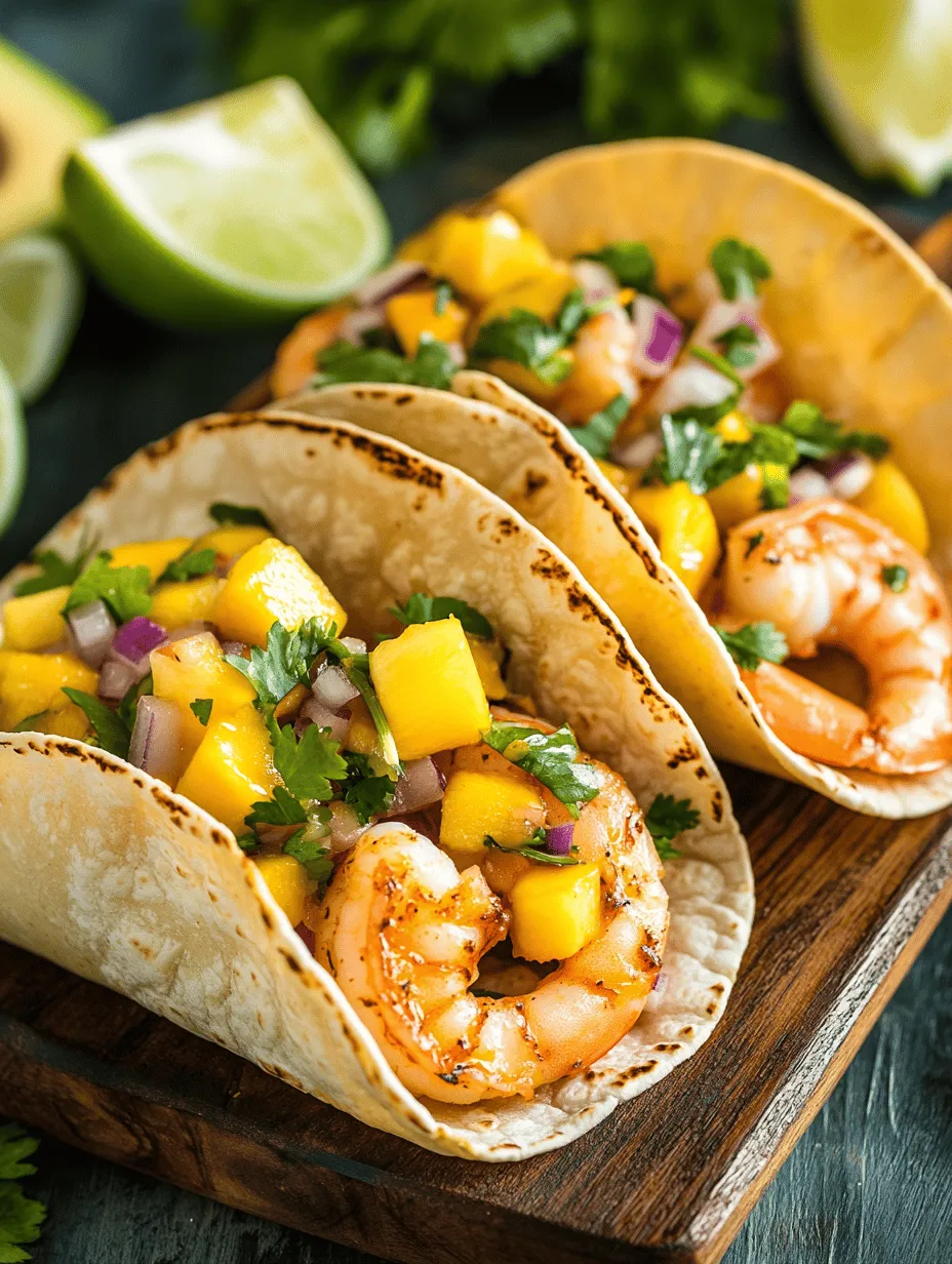 Are you ready to elevate your taco game? Spicy Shrimp Tacos with Mango Salsa are not just a meal; they are a vibrant culinary experience that combines refreshing flavors and wholesome ingredients. This recipe offers a perfect balance of heat and sweetness, making it a delightful choice for any occasion, whether it's a casual weeknight dinner or a festive gathering with friends.