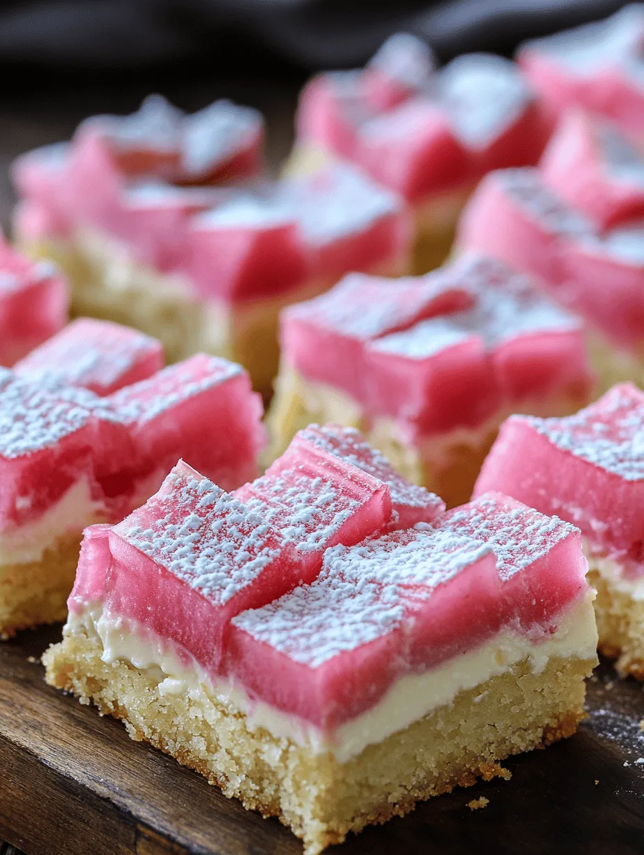 Rhubarb Cream Cheese Bars are a delightful dessert that perfectly embodies the harmony of sweet and tangy flavors. This delectable treat combines the tartness of fresh rhubarb with the creamy richness of cream cheese, creating a dessert that is both refreshing and indulgent. The unique flavor profile of rhubarb makes it a beloved ingredient in various desserts, from pies to crumbles, but it shines exceptionally well in these bars.