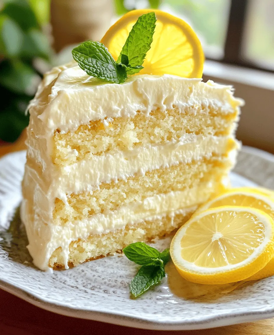 Italian desserts have long been celebrated for their vibrant flavors and elegant presentation, and the Italian Lemon Cream Cake Delight is no exception. This exquisite cake combines the zesty brightness of fresh lemons with the rich creaminess of mascarpone and heavy whipping cream, making it a standout choice for any gathering. Whether you are hosting a summer barbecue, celebrating a special occasion, or simply indulging in a delightful treat, this cake offers a refreshing balance of sweetness and tartness that is sure to impress.