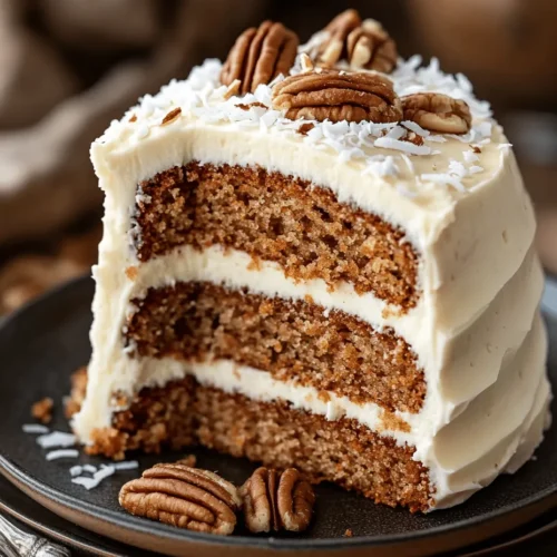 If you’re looking for a cake that perfectly blends tropical flavors with a cozy, comforting touch, the Hawaiian Carrot Pineapple Cake is your answer. This delightful cake combines the sweetness of ripe pineapples with the earthiness of carrots, creating a moist and flavorful dessert that’s truly unique. With warm spices like cinnamon and nutmeg enhancing its flavor profile, this cake is not just a treat for the taste buds; it’s an experience that transports you to the sunny shores of Hawaii with every bite.