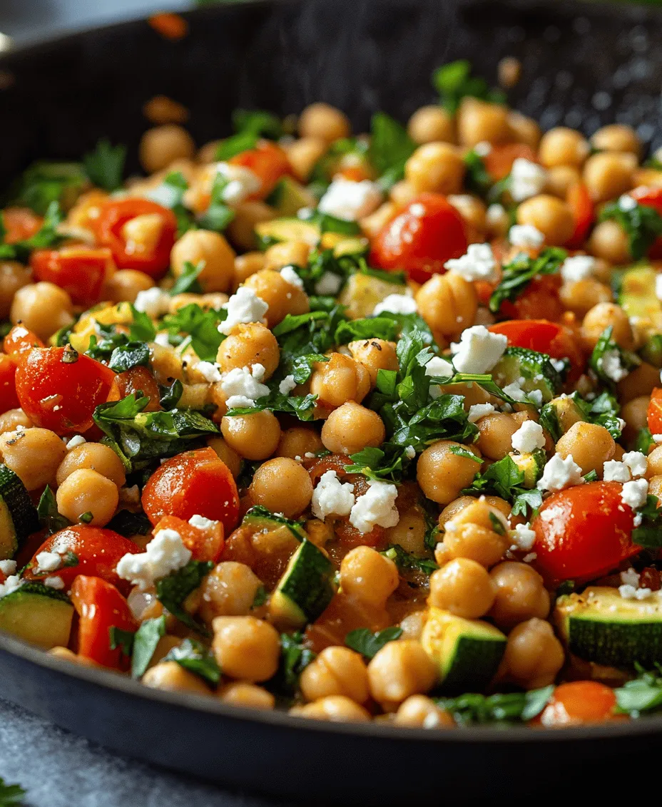 Discover the warm and inviting flavors of Mediterranean cuisine with this Cozy Mediterranean Chickpea Skillet recipe. Perfect for busy weeknights or leisurely weekend dinners, this dish combines wholesome ingredients and vibrant colors to create a nourishing meal that delights the senses. Packed with protein-rich chickpeas, fresh vegetables, and aromatic spices, this skillet dish is not only easy to prepare but also versatile, making it suitable for various dietary preferences.