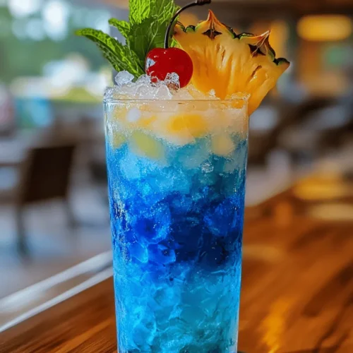 Are you ready to take your taste buds on a tropical journey? The Blue Hawaii Mocktail Delight is a vibrant, refreshing beverage that captures the essence of an island getaway, all without the alcohol. Imagine sipping on a drink that instantly transports you to a sun-soaked beach, swaying palm trees, and the gentle sound of waves lapping against the shore. Whether you’re hosting a summer gathering, celebrating a special occasion, or simply looking to unwind, this delightful mocktail is sure to impress your guests and elevate your mood.