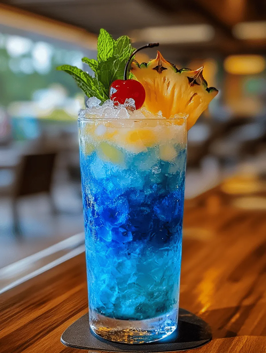 Are you ready to take your taste buds on a tropical journey? The Blue Hawaii Mocktail Delight is a vibrant, refreshing beverage that captures the essence of an island getaway, all without the alcohol. Imagine sipping on a drink that instantly transports you to a sun-soaked beach, swaying palm trees, and the gentle sound of waves lapping against the shore. Whether you’re hosting a summer gathering, celebrating a special occasion, or simply looking to unwind, this delightful mocktail is sure to impress your guests and elevate your mood.