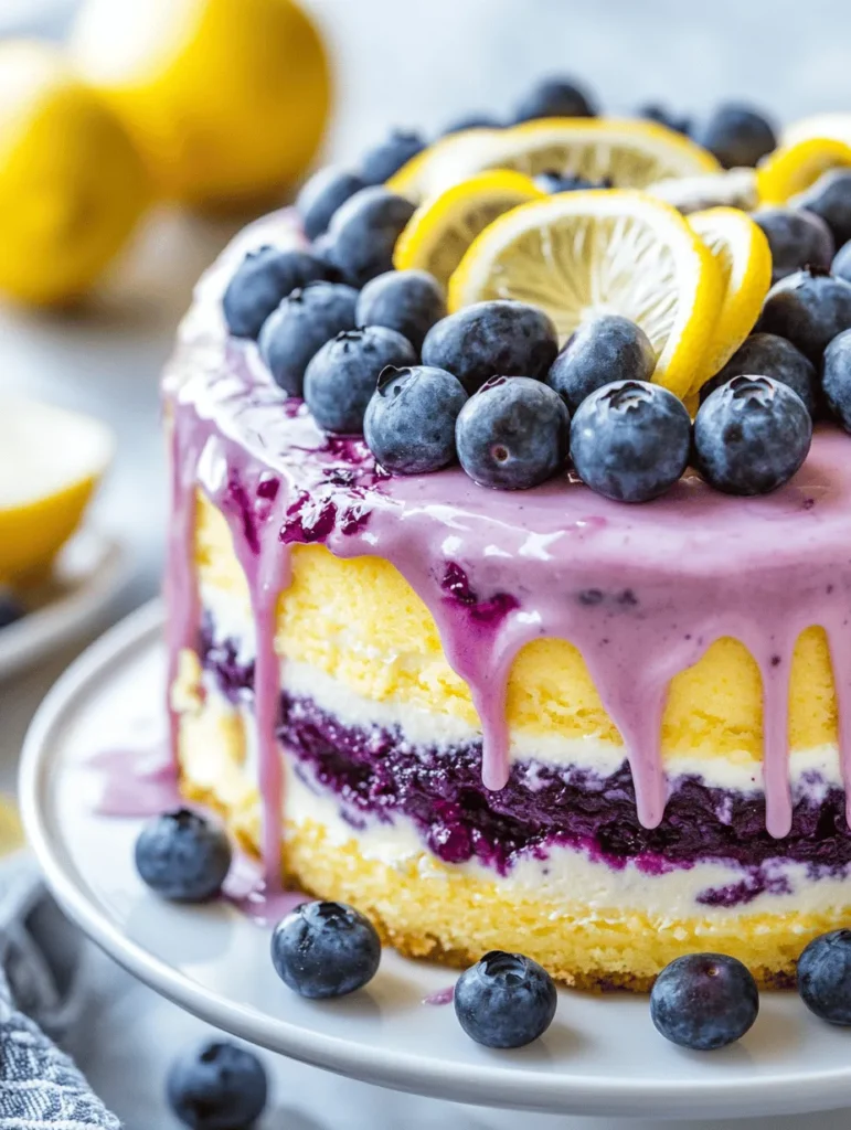 To create a Lemon Blueberry Cheesecake Cake that stands out, it is essential to focus on the quality of the ingredients. Fresh, high-quality ingredients will enhance the flavors and textures of the cake and cheesecake layers, resulting in a dessert that truly wows. Let’s take a closer look at the primary components of this recipe and their significance.