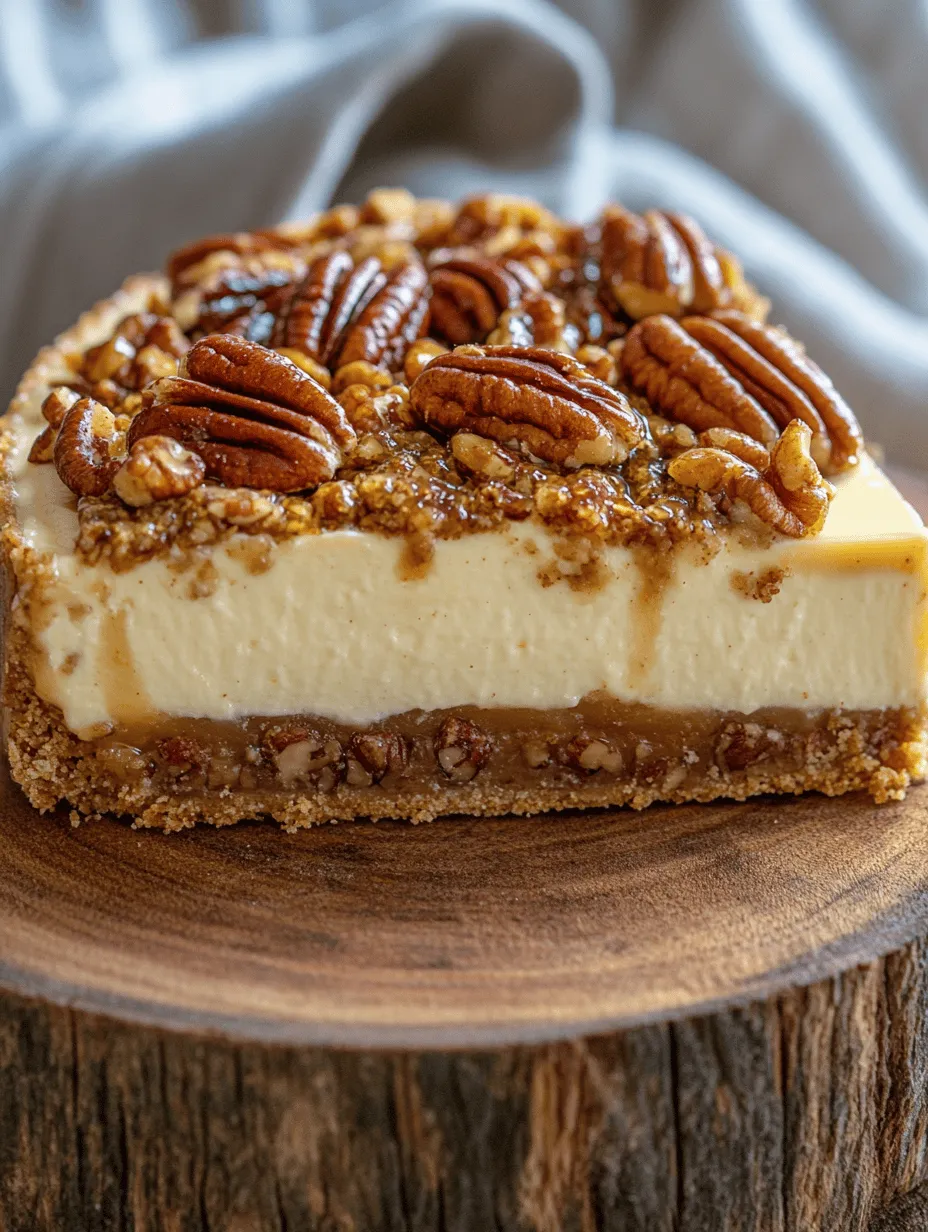 Delve into the delightful world of desserts with the Kentucky Derby Pecan Pie Cheesecake, a stunning fusion of two classic favorites: creamy cheesecake and rich pecan pie. This recipe not only captures the essence of the famous Kentucky Derby but also brings an exquisite taste that will impress your family and friends. With its buttery graham cracker crust, velvety cheesecake filling, and decadent pecan topping, this dessert is perfect for special occasions or any gathering where you want to indulge in something truly special.