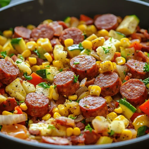 At the heart of this dish lies summer sausage, a type of cured sausage known for its rich, savory flavor profile. Traditionally, summer sausage has its roots in European cuisine, where it was crafted as a way to preserve meat before refrigeration was commonplace. Made typically from a combination of beef and pork, summer sausage is flavored with spices that may include garlic, mustard seeds, and black pepper.