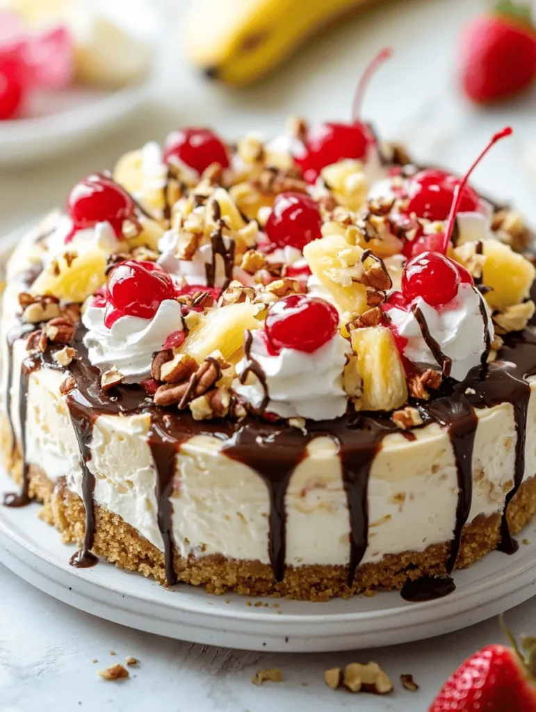 To appreciate the Banana Split Cheesecake fully, it's essential to delve into its origins and the reasons behind its popularity. Cheesecake dates back to ancient Greece, where it was served to athletes during the first Olympic Games. Over the centuries, this dessert has evolved into numerous variations, but the rich and creamy consistency has remained a beloved hallmark.