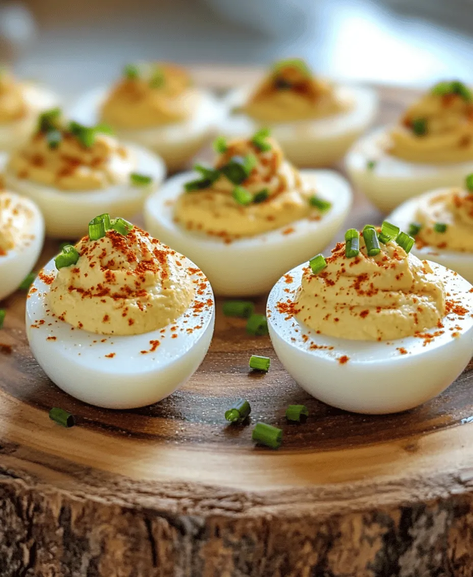 Deviled eggs are a classic appetizer that have graced tables at gatherings for generations. Their creamy, rich filling nestled in perfectly halved egg whites has made them a staple at parties, picnics, and holiday feasts. While the traditional preparation of deviled eggs is beloved, there’s always room for innovation in the kitchen. Enter the Spicy Chili Garlic Deviled Eggs: a tantalizing twist on the classic recipe that will awaken your taste buds and leave your guests clamoring for more.