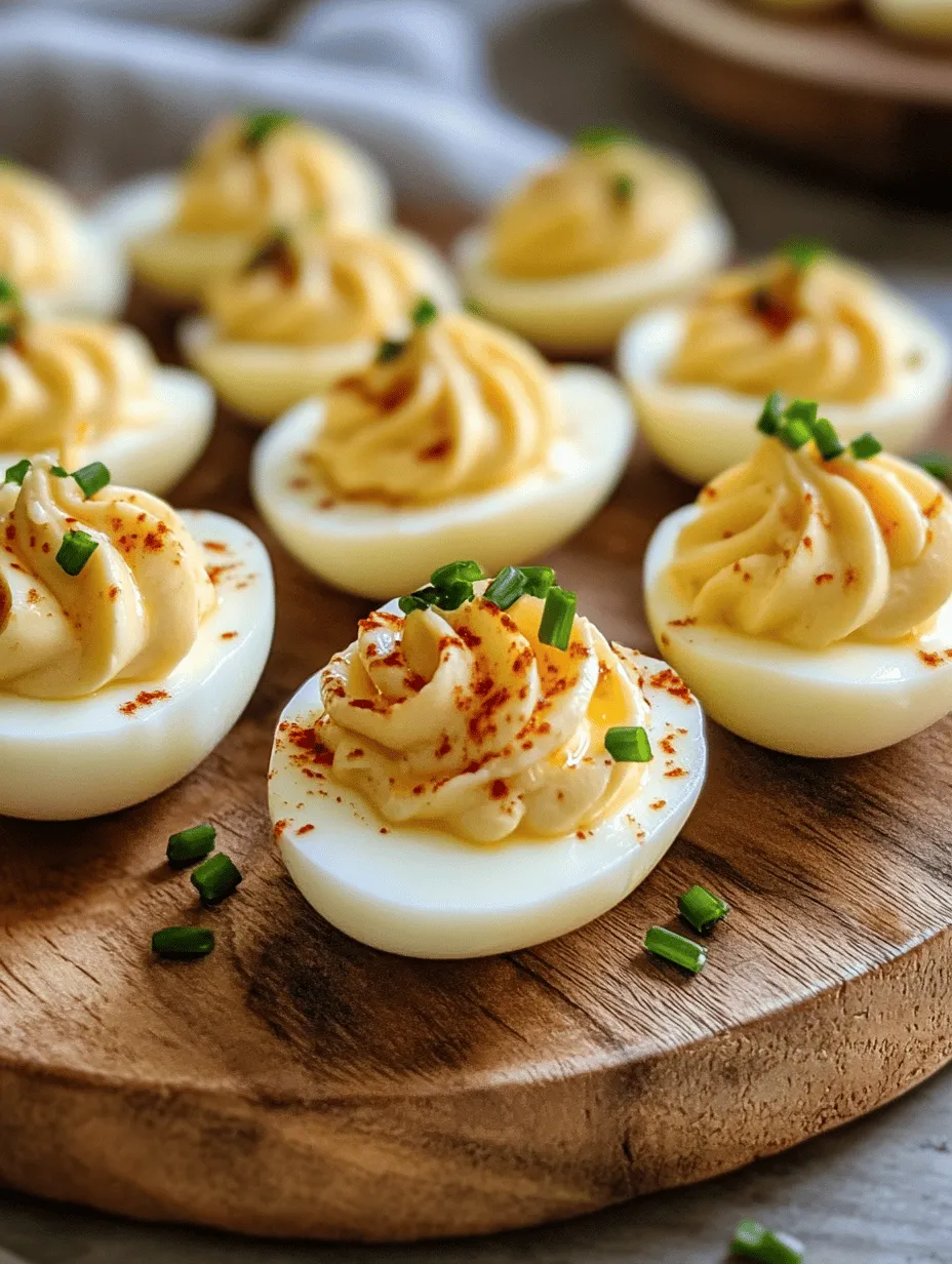 Deviled eggs are a classic appetizer that have graced tables at gatherings for generations. Their creamy, rich filling nestled in perfectly halved egg whites has made them a staple at parties, picnics, and holiday feasts. While the traditional preparation of deviled eggs is beloved, there’s always room for innovation in the kitchen. Enter the Spicy Chili Garlic Deviled Eggs: a tantalizing twist on the classic recipe that will awaken your taste buds and leave your guests clamoring for more.