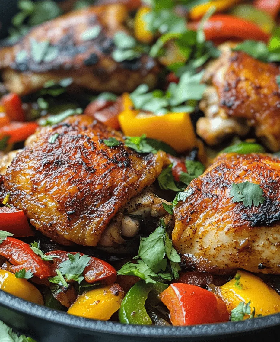 If you're searching for a dish that combines bold flavors, vibrant colors, and a satisfying crunch, look no further than Spicy Chicken Thighs with a Colorful Bell Pepper Medley. This delightful recipe brings together succulent, juicy chicken thighs marinated in a blend of spices and served alongside a medley of sweet and crunchy bell peppers. The dish is not only visually appealing but also packed with flavor and nutritional benefits that make it a perfect choice for a weeknight dinner or a gathering with friends and family.
