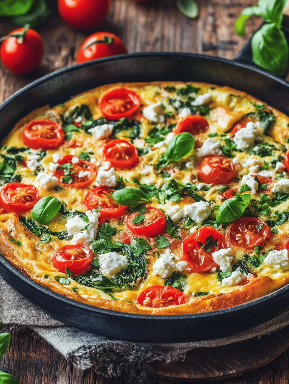 At its core, a frittata is an Italian dish made by beating eggs and cooking them slowly while incorporating a variety of fillings. Unlike an omelet, which is typically folded over and cooked quickly, a frittata is cooked more like a crustless quiche, allowing for a denser texture and the ability to include more ingredients. This makes it an excellent option for breakfast, brunch, or even a light dinner.
