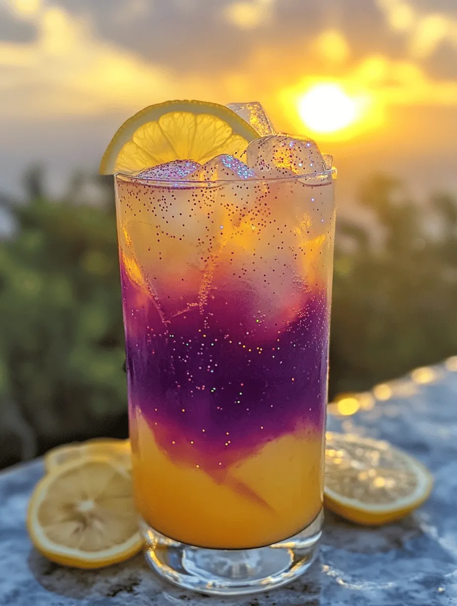 In recent years, colorful beverages have taken the social media world by storm, captivating audiences with their vibrant hues and whimsical presentations. From rainbow lattes to galaxy smoothies, these drinks are not just visually stunning; they also represent a joyful, carefree spirit often associated with childhood nostalgia. Among the delightful concoctions that have emerged is Unicorn Lemonade—a drink that embodies all things colorful and magical, making it the perfect choice for gatherings, parties, or simply as a refreshing treat on a hot day.