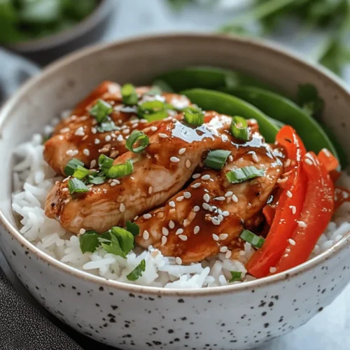 What sets Sweet Chili Chicken Rice Bowls apart is their unique taste profile. The sweet and slightly spicy sauce brings a delightful zing to the dish, while the tender chicken thighs provide a satisfying bite. The addition of fresh vegetables not only enhances the visual appeal but also contributes nutritional benefits, making this dish a well-rounded meal option.