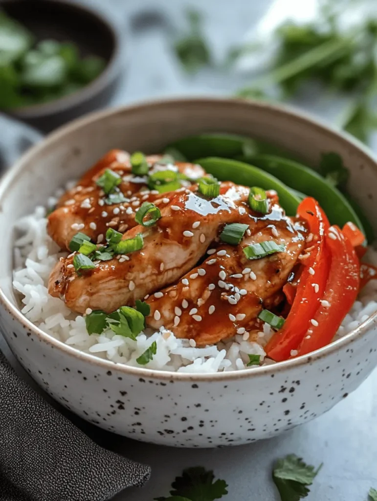 What sets Sweet Chili Chicken Rice Bowls apart is their unique taste profile. The sweet and slightly spicy sauce brings a delightful zing to the dish, while the tender chicken thighs provide a satisfying bite. The addition of fresh vegetables not only enhances the visual appeal but also contributes nutritional benefits, making this dish a well-rounded meal option.