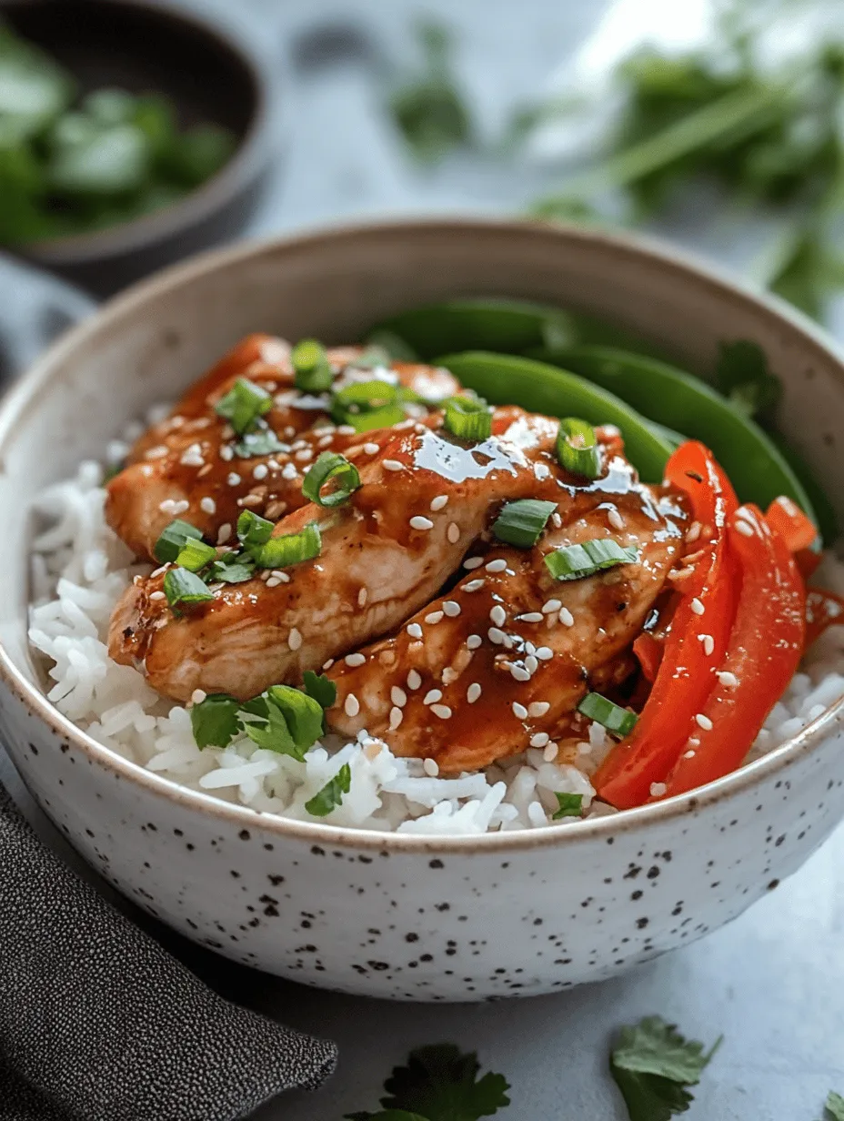 What sets Sweet Chili Chicken Rice Bowls apart is their unique taste profile. The sweet and slightly spicy sauce brings a delightful zing to the dish, while the tender chicken thighs provide a satisfying bite. The addition of fresh vegetables not only enhances the visual appeal but also contributes nutritional benefits, making this dish a well-rounded meal option.