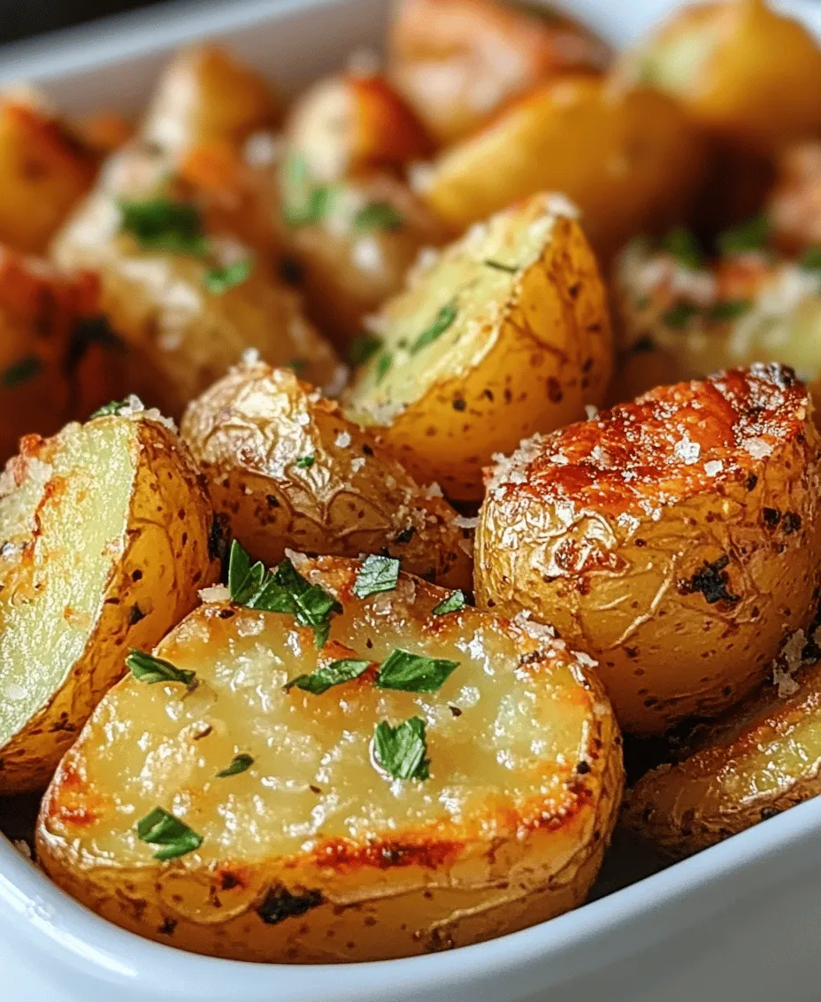 Roasted potatoes have long held a beloved spot on dining tables around the world, celebrated for their versatility and ability to complement a variety of main dishes. Whether served alongside grilled meats, roasted vegetables, or even enjoyed on their own, these golden nuggets of goodness make for a delightful side that can elevate any meal. Among the myriad of roasted potato recipes, Garlic Parmesan Mini Roasted Potatoes stand out for their rich flavor profile and satisfying texture. Infused with the savory essence of garlic, the nutty richness of Parmesan cheese, and a hint of aromatic herbs, this dish promises to tantalize your taste buds and impress your guests.