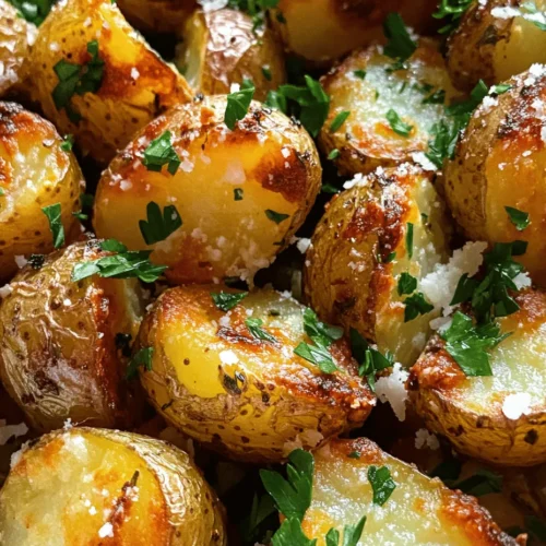 Roasted potatoes have long held a beloved spot on dining tables around the world, celebrated for their versatility and ability to complement a variety of main dishes. Whether served alongside grilled meats, roasted vegetables, or even enjoyed on their own, these golden nuggets of goodness make for a delightful side that can elevate any meal. Among the myriad of roasted potato recipes, Garlic Parmesan Mini Roasted Potatoes stand out for their rich flavor profile and satisfying texture. Infused with the savory essence of garlic, the nutty richness of Parmesan cheese, and a hint of aromatic herbs, this dish promises to tantalize your taste buds and impress your guests.