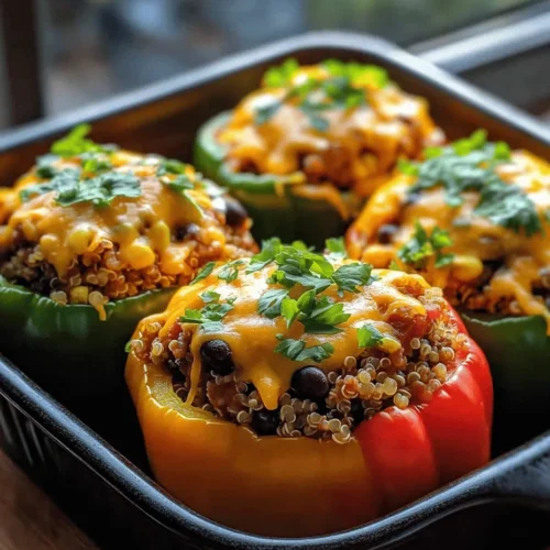 Stuffed bell peppers are an exceptional dish that combines vibrant colors, delightful flavors, and nutritious ingredients, making them a favorite for many. The dish features hollowed-out bell peppers filled with a savory mixture, often including proteins, grains, and vegetables, all baked to perfection. Not only are they visually appealing, but they also provide a fantastic way to incorporate a variety of food groups into one meal. Whether you're looking for a quick weeknight dinner or a nutritious meal prep option, stuffed bell peppers with chicken are sure to satisfy your cravings and nourish your body.