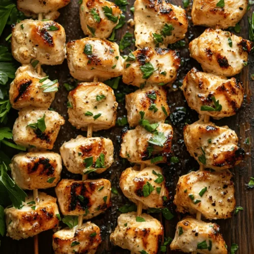 When it comes to easy and delicious meal options, grilled chicken skewers have earned a special place in the hearts and stomachs of food lovers everywhere. Their appeal lies not only in their juicy and tender texture but also in the endless flavor combinations they can offer. Among these, the Grilled Ranch Garlic Parmesan Chicken Skewers stand out, showcasing a delightful medley of ranch dressing, aromatic garlic, and rich Parmesan cheese. This recipe is an ideal choice for gatherings or weeknight dinners, where you want to impress your guests or family with minimal effort and maximum flavor.