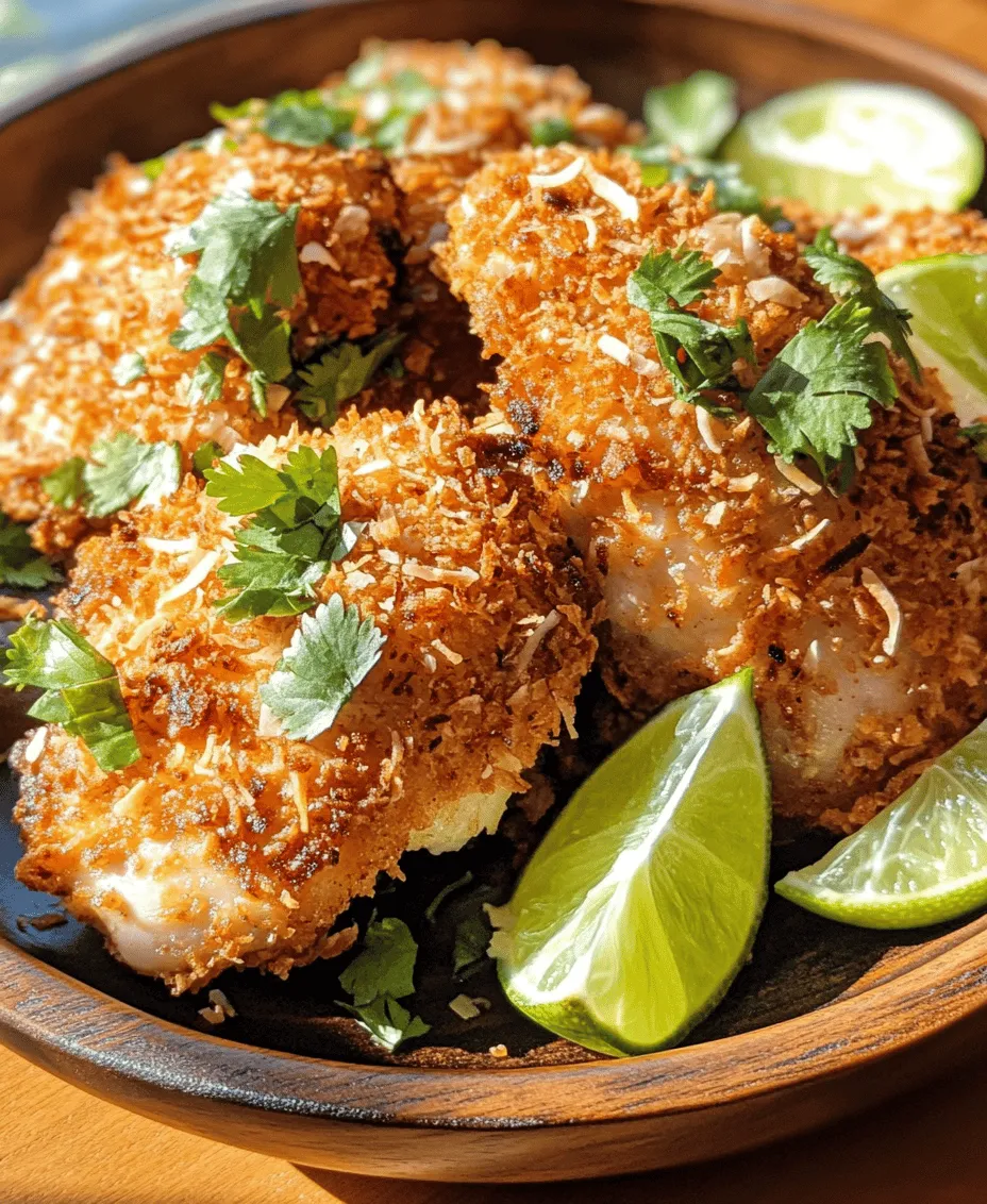 When it comes to the world of culinary delights, few things can transport you to a tropical paradise quite like the vibrant flavors of coconut. The creamy richness of coconut milk, the sweet crunch of shredded coconut, and the succulent taste of chicken come together in a harmonious blend that is as delightful to the palate as it is visually appealing. This Coconut Chicken recipe embodies the essence of tropical flavors, offering a dish that is not only easy to prepare but also versatile enough for a variety of occasions.