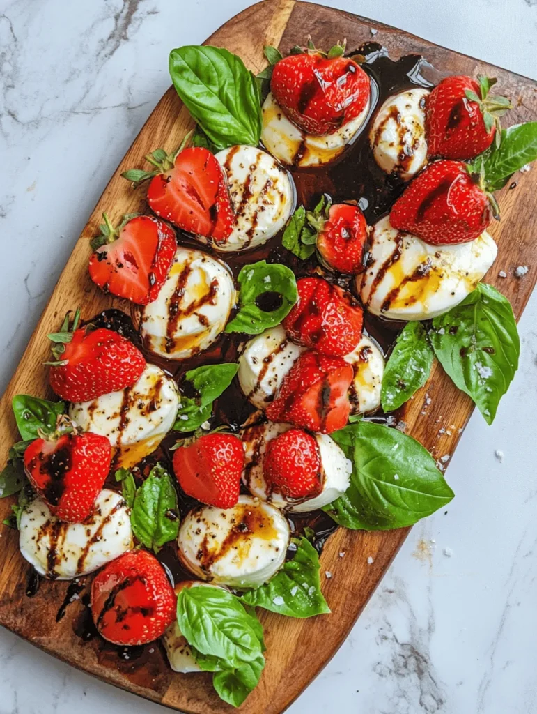 To fully appreciate the Balsamic Strawberry Caprese, we must first understand the origins of its classic counterpart, the traditional Caprese salad. Hailing from the island of Capri in Italy, the classic Caprese salad is a simple yet elegant dish that showcases the beauty of fresh ingredients. Traditionally, it consists of ripe tomatoes, creamy mozzarella, fresh basil, olive oil, salt, and pepper. This combination of ingredients not only represents the colors of the Italian flag but also encapsulates the essence of Italian cuisine: simplicity and quality.