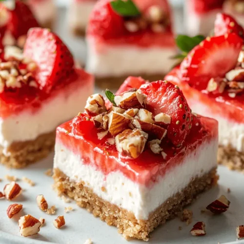 To create these delicious Strawberry Cheesecake Crunch Bites, it’s essential to understand the role of each ingredient in the recipe. Each component contributes to the overall flavor and texture, ensuring a well-balanced and enjoyable dessert experience.