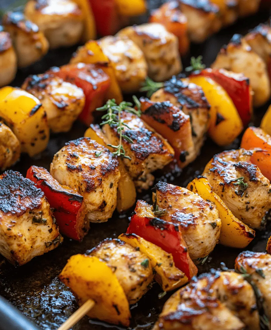 Grilled chicken skewers are a culinary delight that transcends cultural boundaries, making them a beloved dish at backyard barbecues, summer picnics, and family gatherings. Their versatility allows for endless variations, accommodating different tastes and dietary preferences. In this recipe, we’ll focus on the refreshing flavors of lemon and herbs, creating a dish that embodies the spirit of summer dining. The combination of zesty lemon and aromatic herbs not only tantalizes the taste buds but also brings a vibrant visual appeal to the table.