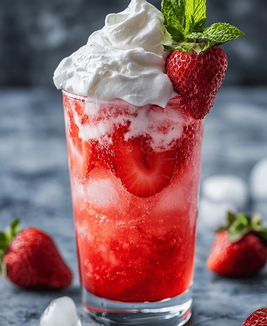 As the temperature rises and the sun shines brighter, the craving for refreshing beverages becomes almost universal. Summer is the perfect season to indulge in drinks that not only quench your thirst but also invigorate your senses. One such delightful concoction is the Strawberry Cream Soda, a beverage that embodies the spirit of summer with its vibrant color, fresh flavors, and creamy texture. This drink is not just a feast for the eyes; it’s a delicious way to enjoy the sweetness of strawberries, complemented by the smoothness of cream and the fizz of soda.