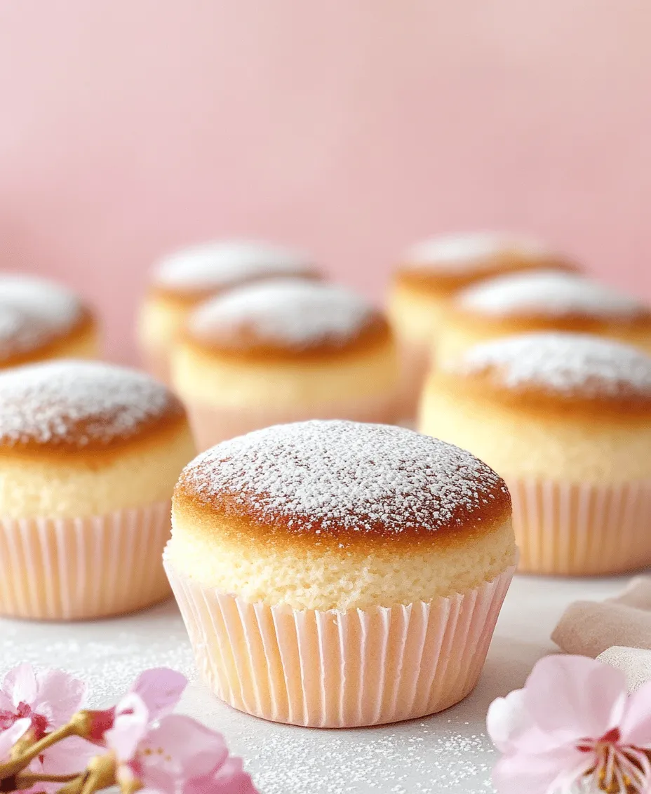 Welcome to the delightful world of Japanese desserts, where lightness and flavor come together in perfect harmony. Among the many exquisite confections that Japan has to offer, one stands out for its airy texture and subtle taste—the <strong>Moist Mini Japanese Cheesecakes</strong>. These delightful treats, often described as cloud-like, melt in your mouth, making them an irresistible choice for any occasion, whether it’s a casual family gathering or a sophisticated dinner party.” /></p>
</p>
<h3>Creating the Cream Cheese Mixture</h3>
</p>
<p>To achieve a smooth and creamy texture in your mini Japanese cheesecakes, begin by preparing your cream cheese mixture correctly. Start by ensuring that the cream cheese is at room temperature. This is crucial, as cold cream cheese can lead to lumps in your batter. Use a hand mixer or stand mixer to beat the cream cheese until it is soft and fluffy. This process usually takes about 2-3 minutes. The goal is to create a silky base that will blend seamlessly with the other ingredients.</p>
</p>
<p>Once the cream cheese is adequately softened, gradually add the sugar. This step not only sweetens your mixture but also helps break down any remaining lumps. Continue mixing until the sugar is fully incorporated, and the mixture is smooth. At this stage, you can add in a splash of vanilla extract to enhance the flavor. For an even richer taste, consider adding a teaspoon of lemon juice, which will add brightness and balance to the sweetness of the cheesecake.</p>
</p>
<h3>Incorporating Eggs</h3>
</p>
<p>When it comes to incorporating eggs into your cream cheese mixture, it’s essential to do so carefully to maintain the desired texture. Separate the egg yolks from the whites, placing the yolks into the cream cheese mixture one at a time. Mix each yolk in thoroughly before adding the next. This helps ensure that the yolks emulsify well with the cream cheese, resulting in a creamy, consistent filling.</p>
</p>
<p>After the yolks are mixed in, it’s time to whip the egg whites. The egg whites play a crucial role in providing lift and creating that cloud-like texture characteristic of Japanese cheesecakes.</p>
</p>
<h3>Sifting Dry Ingredients</h3>
</p>
<p>Sifting the dry ingredients, such as flour and cornstarch, is often overlooked but is a vital step in achieving the perfect texture. Sifting aerates the flour, removing any lumps and ensuring even distribution of the ingredients. For this recipe, sift together the flour and cornstarch into a separate bowl. This not only helps incorporate air into the mixture but also ensures that the dry ingredients blend smoothly into the wet ingredients without clumping.</p>
</p>
<h3>Whipping Egg Whites</h3>
</p>
<p>Now, let’s focus on whipping the egg whites. This step is critical for achieving the light and airy structure of your mini cheesecakes. Start with clean, dry mixing bowls and beaters, as any fat or moisture can prevent the egg whites from whipping properly. Begin whipping the egg whites on medium speed until they become foamy, then gradually increase the speed to high.</p>
</p>
<p>Once the egg whites start to form soft peaks, gradually add sugar, one tablespoon at a time. Continue whipping until the egg whites reach stiff peaks. This means that when you lift the beaters out of the bowl, the peaks will stand tall without collapsing. Properly whipped egg whites are essential, as they will provide the necessary lift during baking.</p>
</p>
<h3>Folding Techniques</h3>
</p>
<p>With your whipped egg whites ready, it’s time to incorporate them into your cream cheese mixture. This is where the folding technique comes into play. Gently add a third of the whipped egg whites to the cream cheese mixture, using a rubber spatula to fold them in. This initial addition lightens the batter, making it easier to incorporate the rest of the egg whites.</p>
</p>
<p>Continue adding the egg whites in two more increments, folding gently after each addition. The key is to be cautious here; vigorous mixing can deflate the egg whites, leading to denser cheesecakes. You want to maintain as much volume as possible to ensure the final product is light and fluffy.</p>
</p>
<h3>Filling the Muffin Tin</h3>
</p>
<p>Now that your batter is ready, it’s time to portion it into a muffin tin. Line a standard muffin tin with paper liners for easy removal and presentation. Using a ladle or a measuring cup, fill each liner about 3/4 full with the cheesecake batter. This allows room for the cheesecakes to rise without overflowing.</p>
</p>
<p>To ensure even cooking, gently tap the muffin tin on the counter to release any air bubbles that may be trapped in the batter. This step helps achieve a smooth top and prevents any unsightly cracks during baking.</p>
</p>
<h3>Baking Methods</h3>
</p>
<p>To bake your mini Japanese cheesecakes, a water bath is recommended. This method involves placing your muffin tin into a larger baking dish filled with hot water. The water bath helps regulate the temperature during baking, preventing the cheesecakes from cooking too quickly and forming cracks.</p>
</p>
<p>Preheat your oven to 320°F (160°C). Once the oven is ready, carefully place the muffin tin in the water bath and bake for approximately 25-30 minutes. The cheesecakes should be set around the edges but still slightly jiggly in the center. Remember, they will continue to firm up as they cool.</p>
</p>
<h3>Cooling and Chilling</h3>
</p>
<p>Once your cheesecakes are baked, it’s essential to cool them properly. Remove the muffin tin from the water bath and let it cool at room temperature for about 10-15 minutes. This gradual cooling process prevents sudden temperature changes that can cause cracks.</p>
</p>
<p>Afterward, carefully remove the cheesecakes from the muffin tin and place them on a wire rack to cool completely. Once cooled, transfer the cheesecakes to the refrigerator and chill for at least 4 hours, preferably overnight. Chilling enhances the flavors and ensures the cheesecakes have the right texture.</p>
</p>
<h3>The Science Behind Perfect Cheesecakes</h3>
</p>
<p>Understanding the chemistry involved in baking cheesecakes can significantly enhance your baking skills. The cream cheese provides fat and moisture, while the eggs act as a binding agent, adding structure. When whipped, egg whites trap air, which expands during baking, creating a light and airy texture.</p>
</p>
<p>Temperature plays a crucial role in this process. Baking the cheesecakes at a lower temperature allows for even cooking, while the water bath provides moisture, preventing the top from browning too quickly. As the cheesecakes cool, the proteins in the eggs and cream cheese set, solidifying the structure while maintaining the desired softness.</p>
</p>
<h3>Serving and Pairing Suggestions</h3>
</p>
<p>Your mini Japanese cheesecakes are now ready to be served! These delicately light desserts can be enjoyed on their own, but there are plenty of creative ways to enhance the experience. Serve them with a drizzle of homemade fruit coulis, such as raspberry or passionfruit, for a refreshing contrast to the rich creaminess.</p>
</p>
<p>You can also pair the cheesecakes with fresh berries or a dusting of powdered sugar for an elegant presentation. For a more indulgent treat, consider topping them with a dollop of whipped cream or a scoop of vanilla ice cream.</p>
</p>
<p>These delightful mini cheesecakes are perfect for various occasions, including birthday parties, tea gatherings, or even as a special treat during a cozy night in. Their charming size makes them ideal for sharing, allowing everyone to enjoy a taste of this light and fluffy dessert.</p>
</p>
<h3>Conclusion</h3>
</p>
<p>In summary, the Moist Mini Japanese Cheesecakes embody the perfect blend of simplicity and sophistication, making them a delightful addition to any dessert table. Through an understanding of the ingredients and careful attention to the preparation process, anyone can master this recipe and share a taste of Japan’s culinary charm. Enjoy the light, fluffy experience of these cheesecakes as they transform any gathering into a memorable occasion.</p>
</p>
<p>With the right techniques and a little patience, you can create these cloud-like delights that are sure to impress friends and family alike. Whether you are a seasoned baker or a novice, this recipe offers a rewarding baking experience that culminates in a delectable treat that’s as pleasing to the palate as it is to the eye. So gather your ingredients, and get ready to embark on your cheesecake adventure!</p>
<div id=