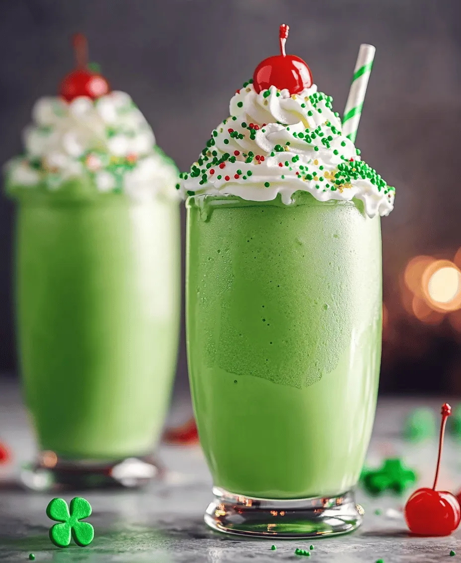 As St. Patrick's Day approaches, the excitement for all things green and festive begins to bubble up. One of the most beloved seasonal treats that has become synonymous with this celebration is the Shamrock Shake. This delightful minty drink, with its vibrant green hue, brings joy to people of all ages and is a symbol of the festivities that accompany this Irish holiday. While many look forward to enjoying this seasonal shake at their favorite fast-food chains, there’s something truly special about making your own version at home.