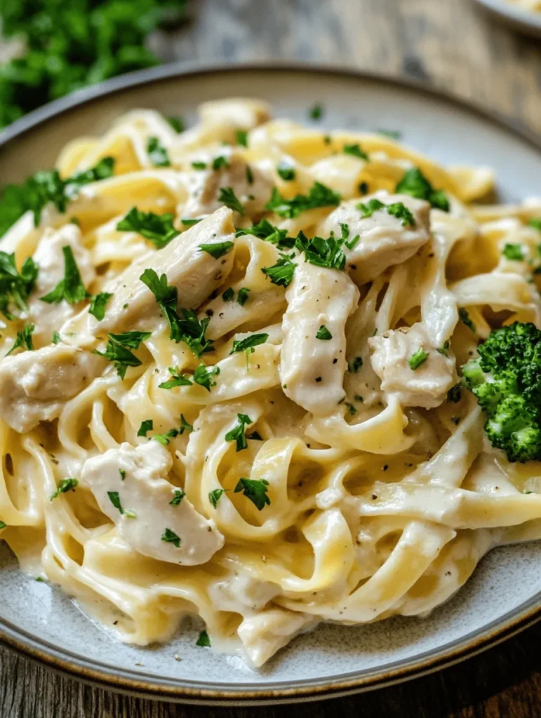 Creamy Garlic Parmesan Chicken Pasta is more than just a meal; it’s a comforting embrace on a plate that beckons you to savor every bite. With its rich, velvety sauce enveloping tender chicken and perfectly cooked pasta, this dish offers a delightful combination of flavors and textures that appeals to both families and busy professionals. Whether you’re preparing a weeknight dinner or hosting a gathering, this recipe stands out as a crowd-pleaser.