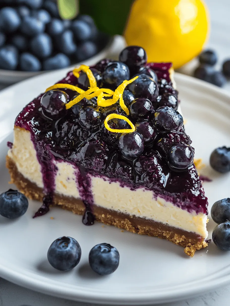 Cheesecake is undoubtedly one of the most beloved desserts around the world, cherished for its creamy texture and versatile flavors. From the classic New York style to no-bake varieties, the popularity of cheesecake continues to soar, making it a staple at gatherings, celebrations, and family dinners. One variation that stands out is the zesty lemon blueberry cheesecake, a dessert that beautifully marries the tartness of lemon and the sweetness of blueberries, resulting in a dish that is both refreshing and indulgent.