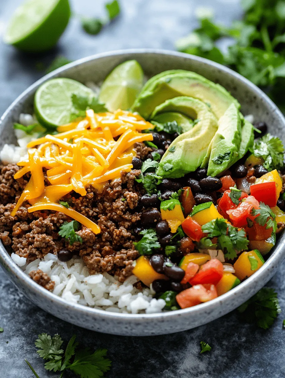 To fully appreciate the flavor and nutrition of Viral Ground Beef Bowls, it’s essential to understand the key ingredients that come together to create this delicious dish. Each component contributes not only to the overall taste but also to the nutritional profile, making every bite satisfying and wholesome.