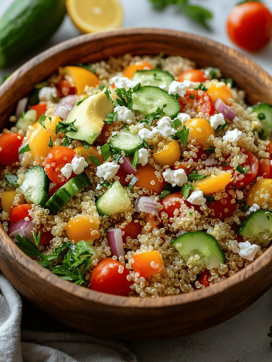In the realm of superfoods, few ingredients shine as brightly as quinoa. This ancient grain, revered for its nutritional prowess, has become a staple in health-conscious kitchens around the world. Not only is quinoa packed with essential nutrients, but it also serves as a versatile base for a variety of dishes, especially salads. Incorporating fresh, vibrant salads into your diet is vital for maintaining overall health and vitality. They offer a burst of flavor, color, and nutrition that can transform even the simplest meals into culinary delights.