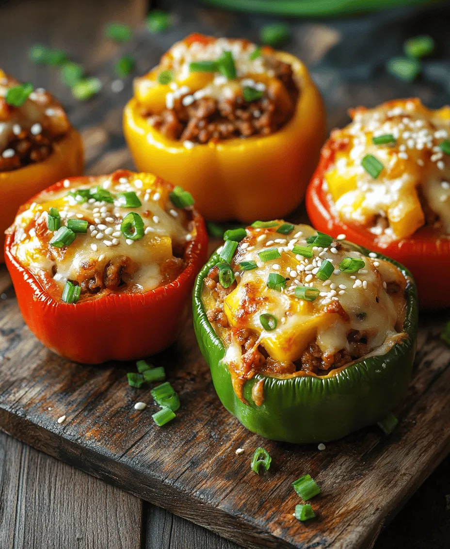 In the world of culinary creations, few dishes can capture vibrant flavors and colorful presentations quite like Teriyaki Pineapple Chicken Stuffed Peppers. This delightful recipe combines the savory notes of ground chicken and the sweetness of fresh pineapple, all encased in tender bell pepper shells. It’s a harmonious blend of sweet and savory that tantalizes the taste buds and brings a burst of color to your dinner table.