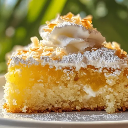 Welcome to the world of baking where tropical flavors come alive with the Pineapple Paradise Delight Cake. This delectable dessert captures the essence of the tropics, marrying the sweet and tangy notes of fresh pineapple with the creamy richness of coconut. If you've ever dreamed of a cake that transports you to sun-kissed beaches and swaying palm trees, then this recipe is your ticket to paradise.