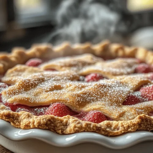 Strawberry rhubarb pie holds a cherished place in the hearts of many Americans, often evoking memories of summer gatherings, family picnics, and holiday feasts. This delightful dessert combines the sweet, juicy flavor of strawberries with the tart, tangy bite of rhubarb, creating a harmonious blend that is both refreshing and comforting. As the warm weather ushers in the strawberry and rhubarb harvest, pie lovers eagerly anticipate the season when they can indulge in this classic treat.