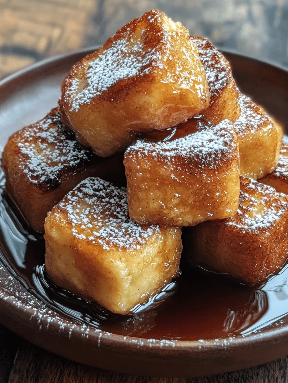 Cinnamon Roll French Toast Bites are more than just a breakfast option; they are an experience. With their gooey, cinnamon-sugar interior and a crispy, golden exterior, these bites are a feast for the senses. They are perfect for lazy weekend brunches, festive gatherings, or even a sweet surprise for your loved ones on a weekday morning. The combination of cinnamon rolls and French toast elevates the humble breakfast into something truly special.