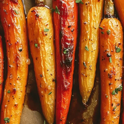 In the world of culinary delights, few dishes can rival the sweet and savory combination found in Honey Balsamic Roasted Carrots. This simple yet sophisticated recipe transforms humble baby carrots into a delectable side dish that pairs beautifully with a variety of main courses. The vibrant colors and enticing aromas of these roasted carrots make them not only a feast for the palate but also for the eyes. Whether you’re hosting a dinner party or simply looking to elevate your weeknight meal, these roasted carrots are sure to impress.